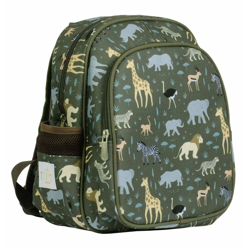 A little lovely company Τσάντα πλάτης με ισοθερμική θήκη 27 x 32 x 19 εκ "Savanna'' BPSAGR57