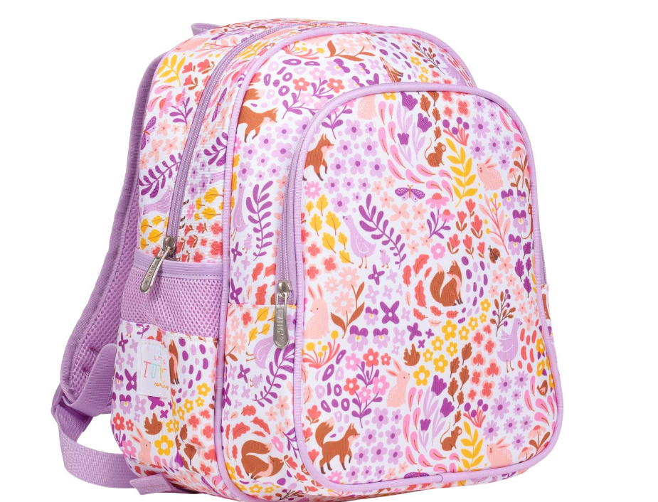 A little lovely company  Tσάντα πλάτης νηπιαγωγείου - Flower Garden BPFGMU83