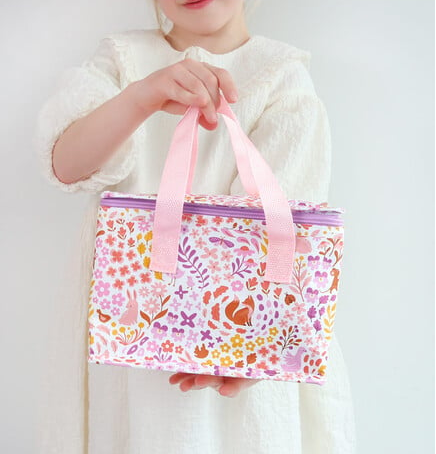 A little lovely company Τσαντάκι μεταφοράς φαγητού - Flower Garden CBFGMU35