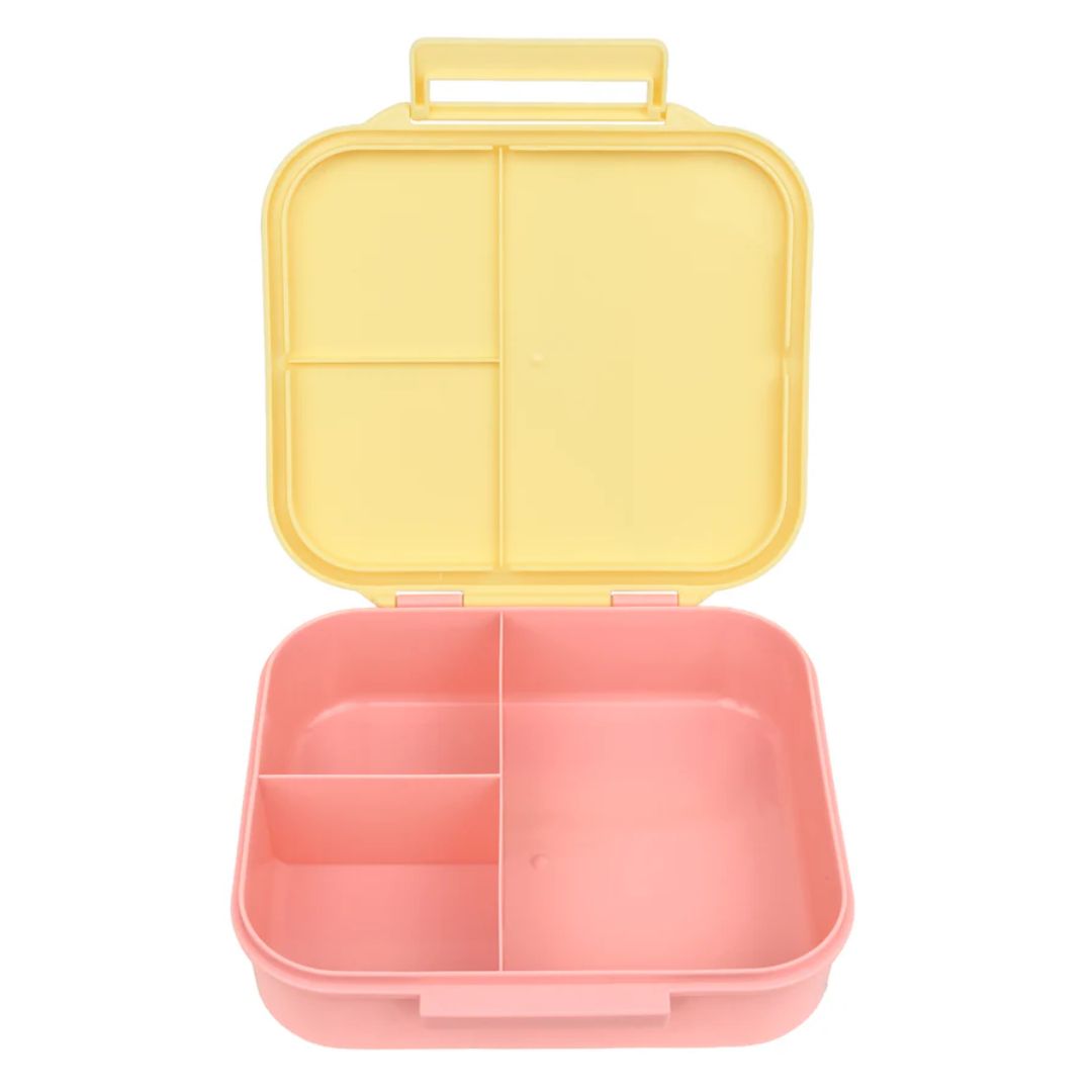 A little lovely company: Δοχείο φαγητού Bento με χωρίσματα- 900ml - Shooting star LBSSYE63