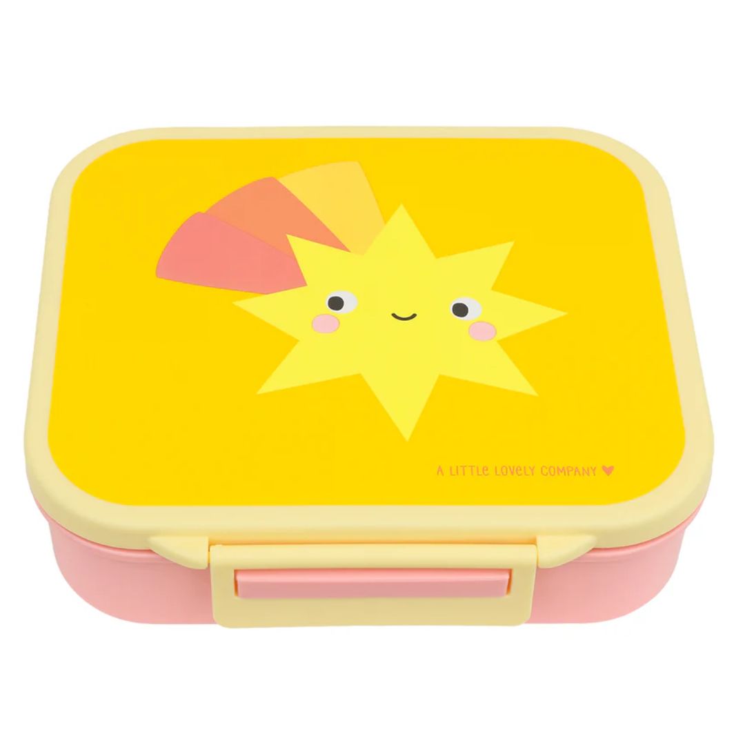 A little lovely company: Δοχείο φαγητού Bento με χωρίσματα- 900ml - Shooting star LBSSYE63