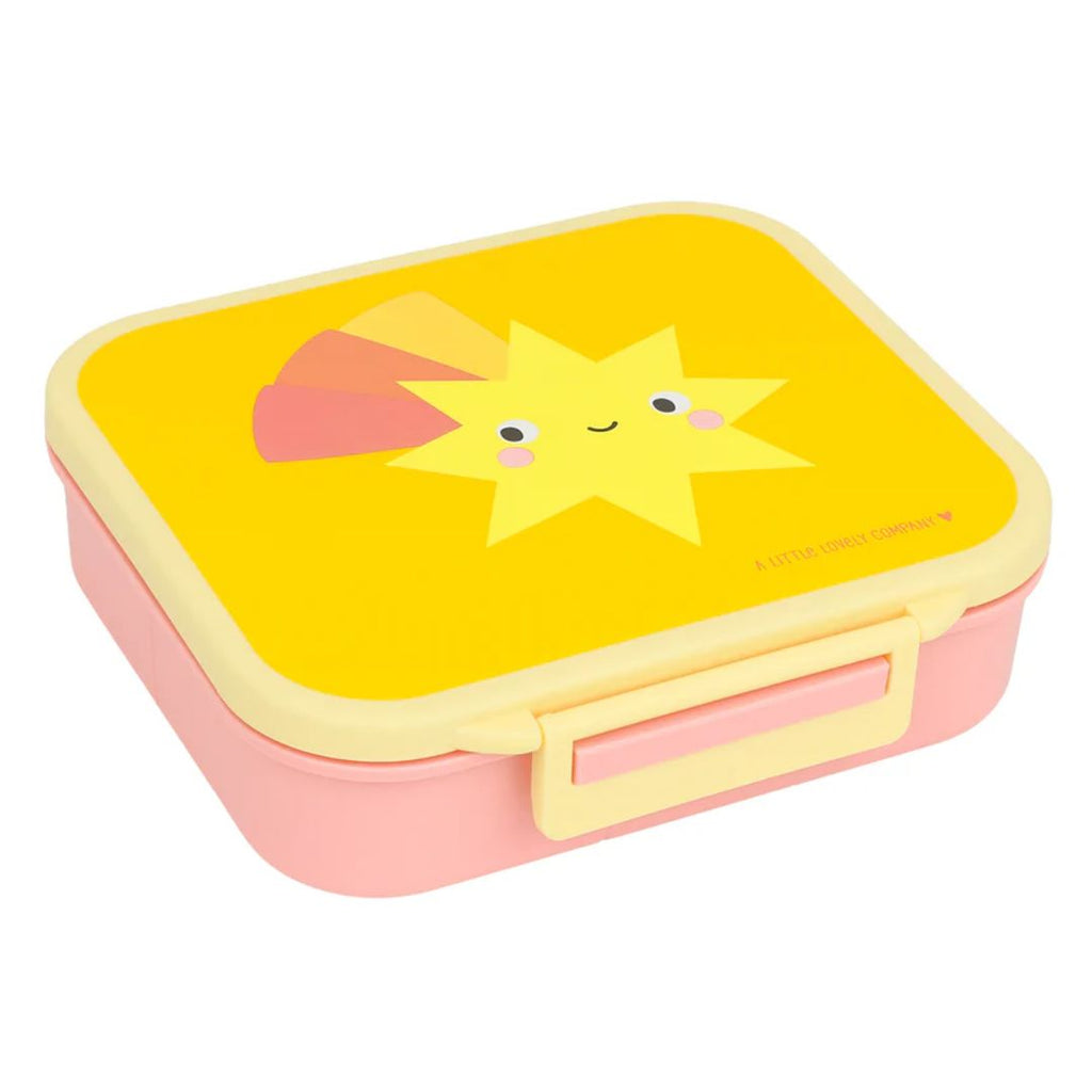 A little lovely company: Δοχείο φαγητού Bento με χωρίσματα- 900ml - Shooting star LBSSYE63
