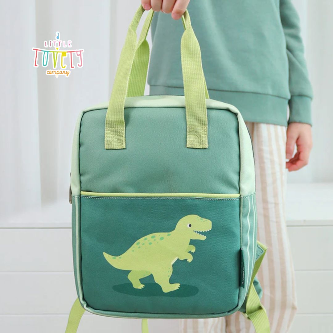 A little lovely company: Tσάντα πλάτης -παιδικού σταθμού - Dinosaur BPDIGR98
