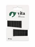 Vita Hair Professional – Τσιμπιδάκια Μαλλιών 50mm, Μαύρα