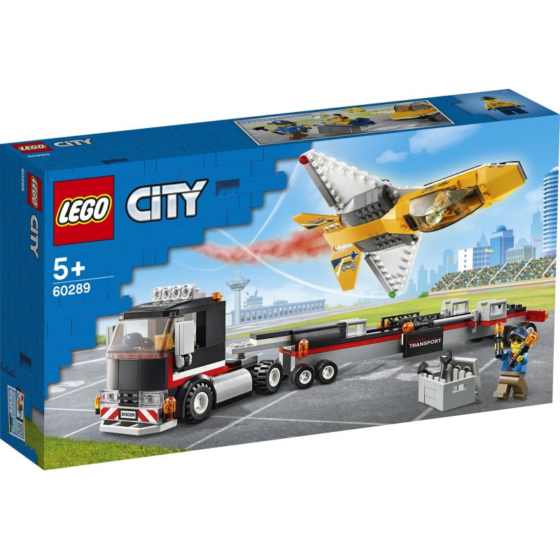 Lego City Φορτηγό Μεταφοράς Τζετ Αεροπορικής Επίδειξης 60289