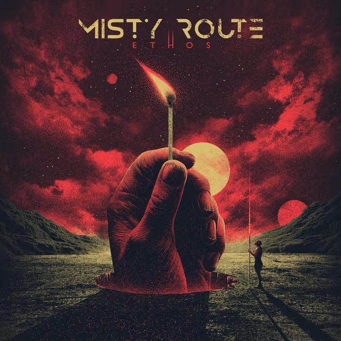 Misty Route - Ethos (Red Smoke Vinyl)