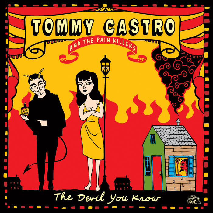 Tommy Castro and The Painkillers - The Devil You Know (Red Vinyl)