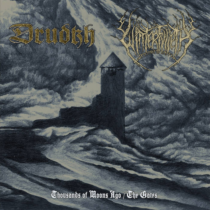 Drudkh/ Winterfylleth – Thousands Of Moons Ago / The Gates (Gold & Black Marbled Vinyl)