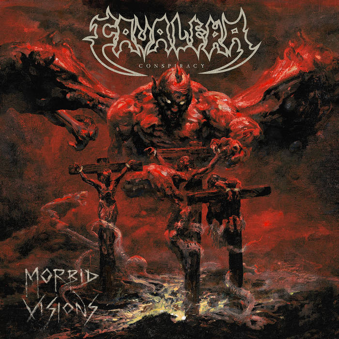 Cavalera - Morbid Visions (Red Transparent w/ Orange & Black Splatter Vinyl)