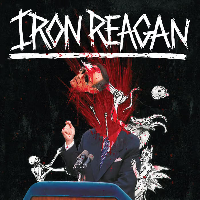 Iron Reagan - The Tyranny of Will (White w/ Splatter Vinyl)