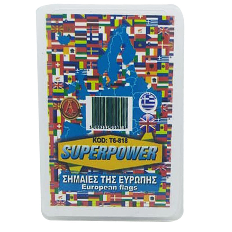 Argy Toys Κάρτες Super Power Σημαίες της Ευρώπης