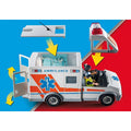 Playmobil Action Heroes Ασθενοφόρο Με Διασώστες 71232