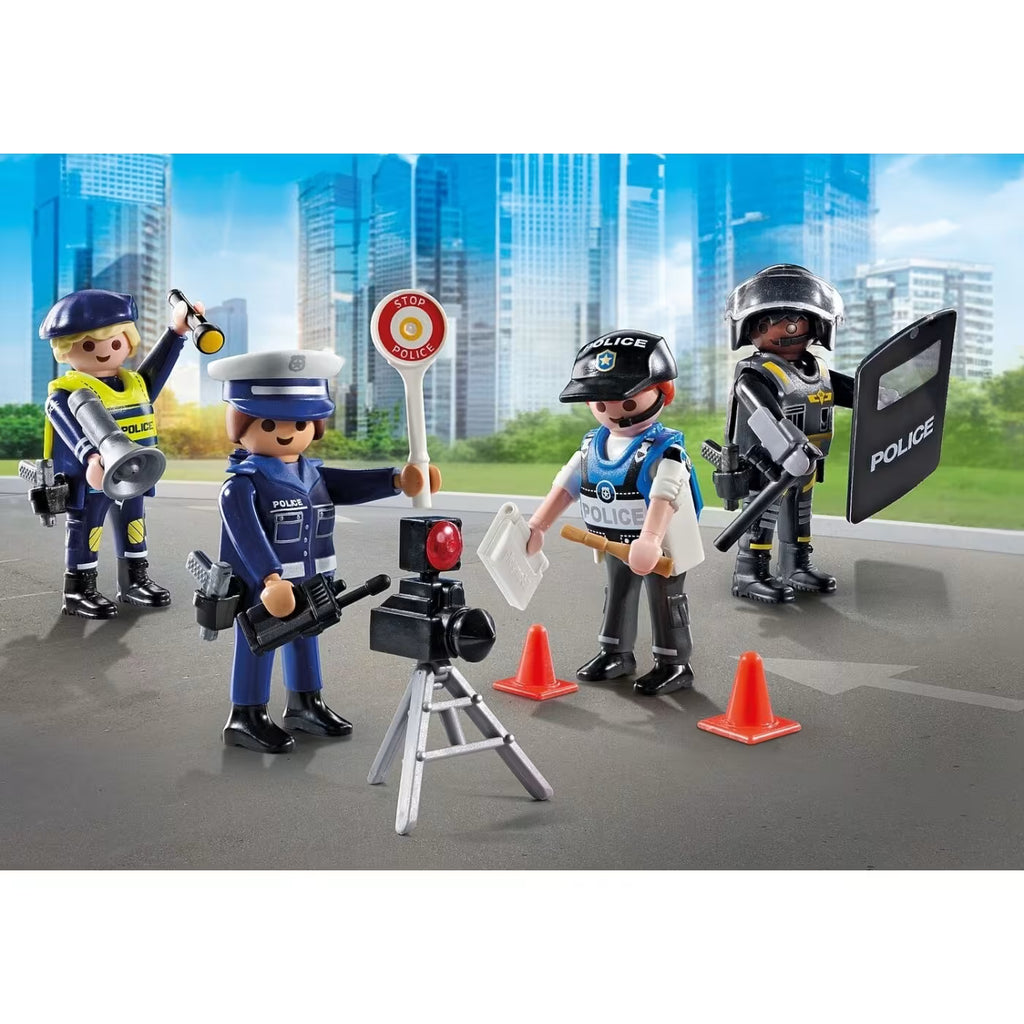 Playmobil Action Heroes Σετ Φιγούρες Αστυνομίας 71730