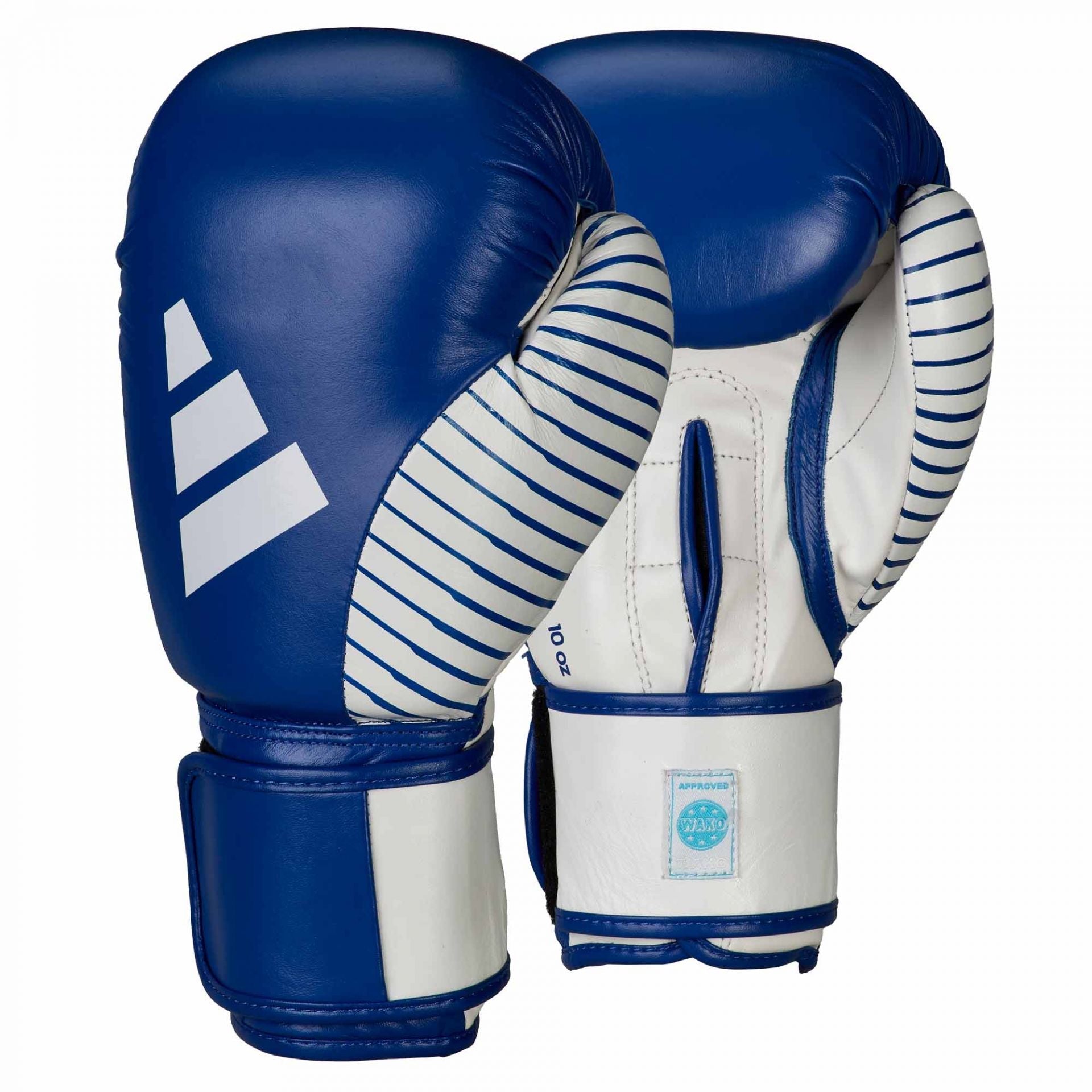 Πυγμαχικά Γάντια adidas WAKO Kickboxing Μπλε/Άσπρο