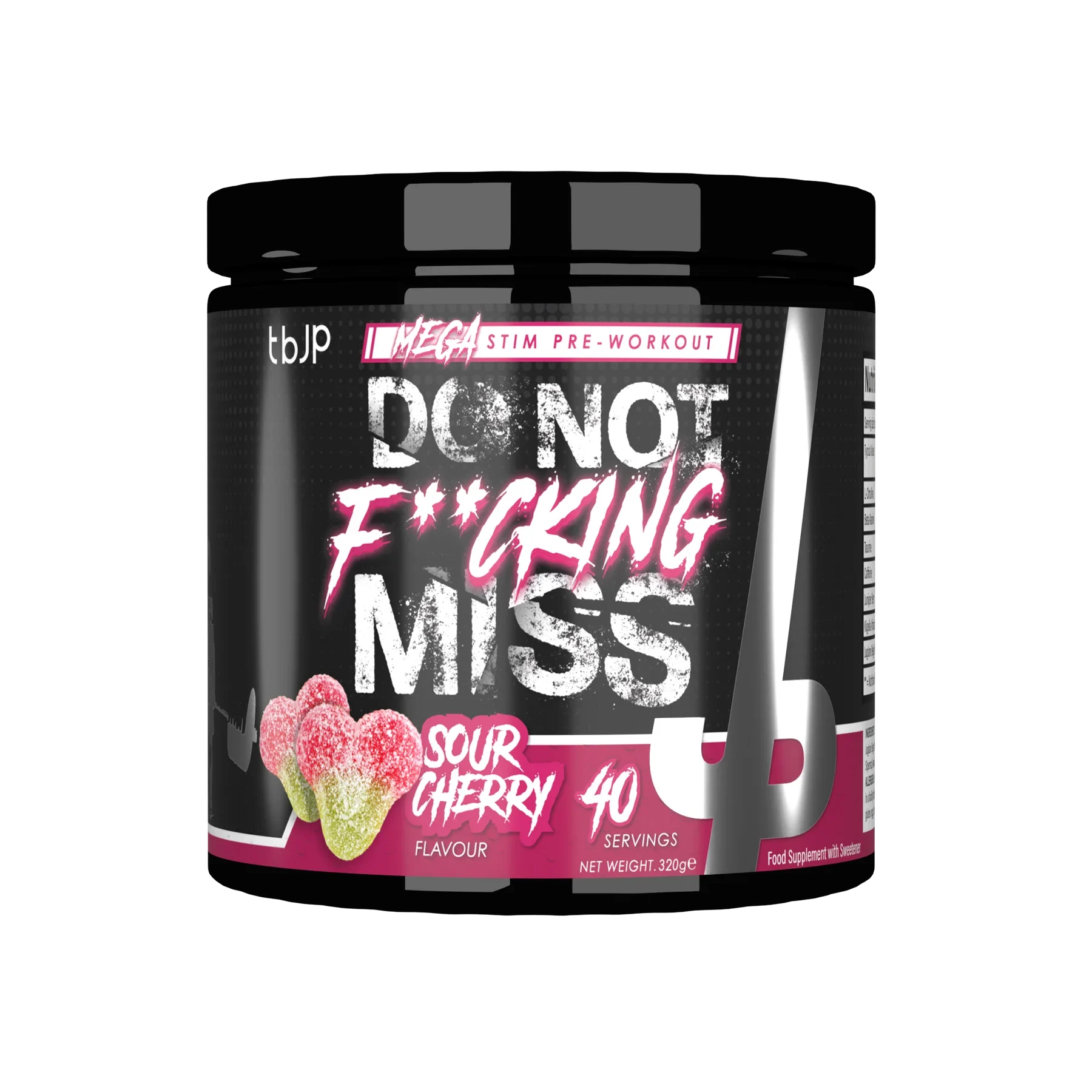 Trained by JP DNFM | Mega Stim Pre-Workout 320gr