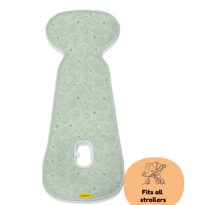Aeromoov Αντι-ιδρωτικό κάλυμμα για καρότσι Air Layer Seashell Olive AL-B-SSO