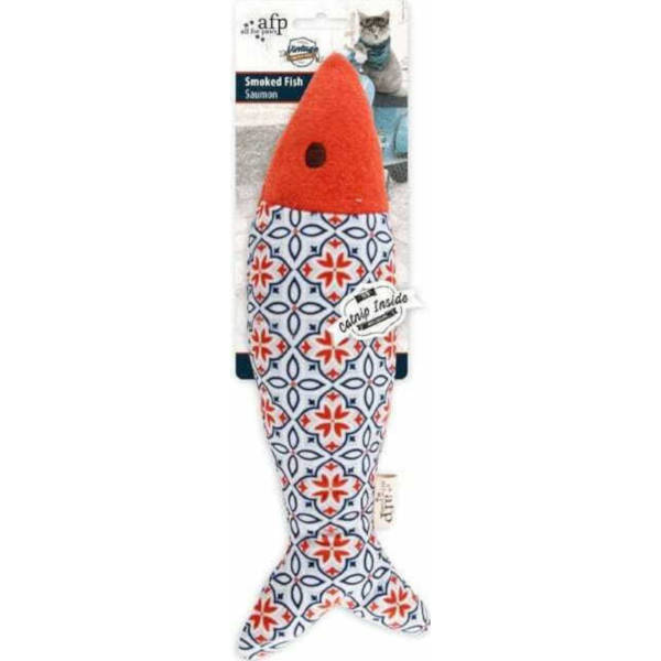 AFP Smoked Fish - Παιχνίδι Γάτας Με Catnip 30cm - Κόκκινο