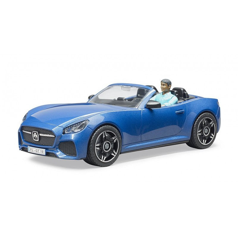 bruder Αυτοκίνητο Roadster Μπλε Με Οδηγό. BR003481