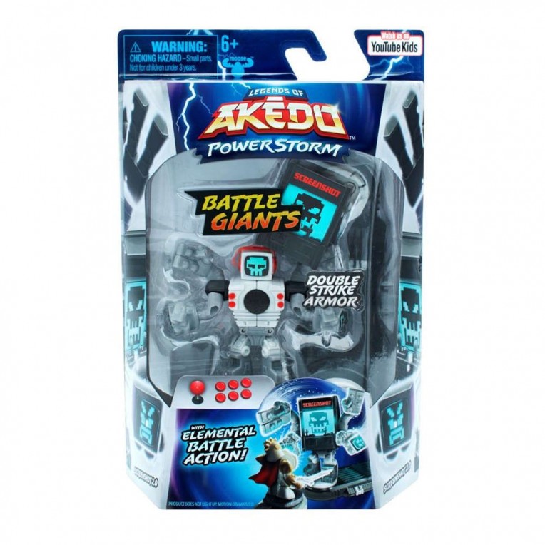 Akedo Power Storm 1 Φιγούρα Giants και Χειριστήριο – 2 Σχέδια