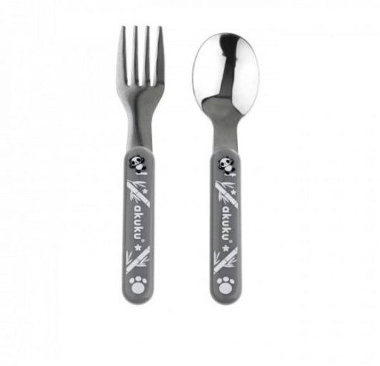 Akuku Σετ κουτάλι και πιρούνι Ανοξείδωτο Ατσάλι A0100