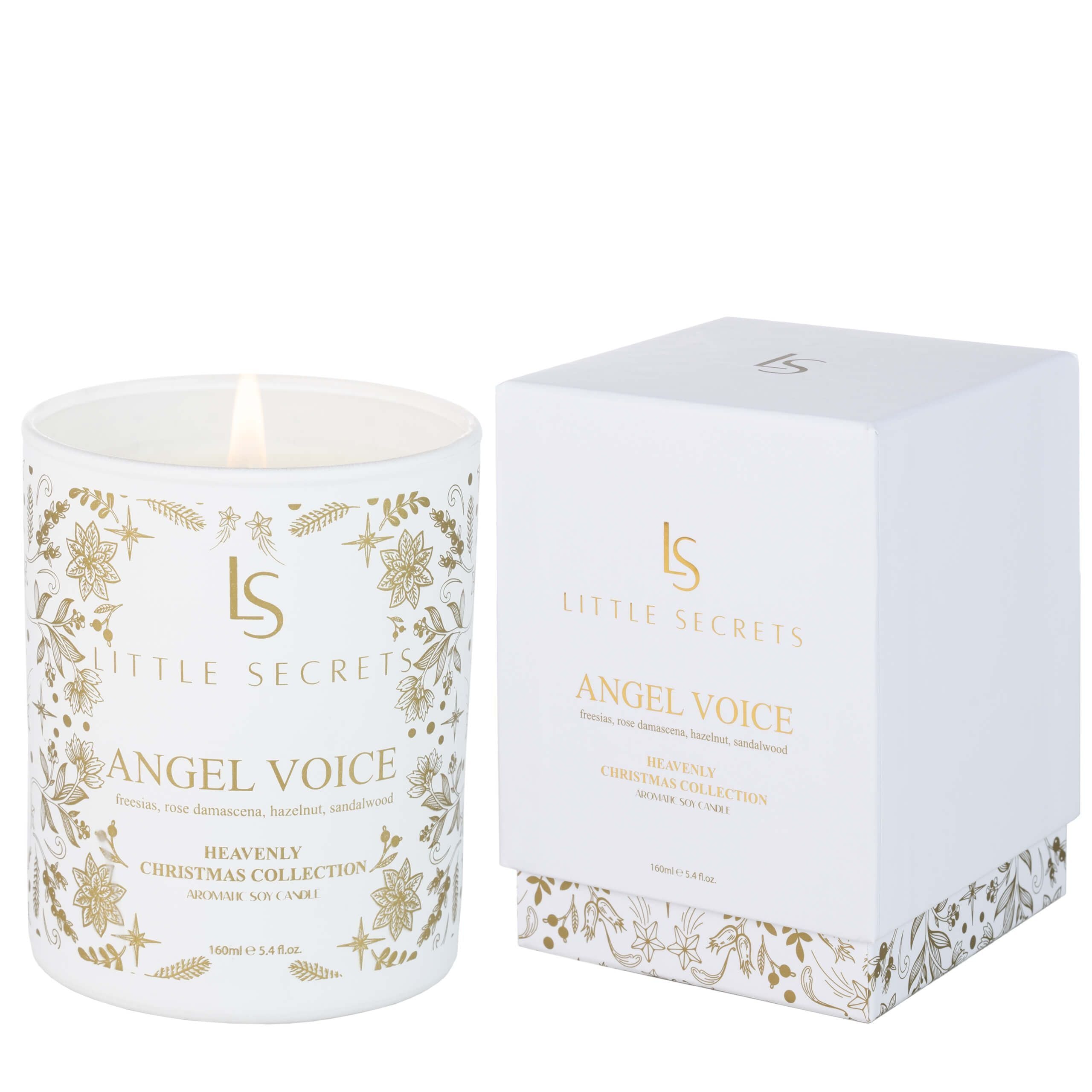 Angel Voice Heavenly Soy Candle 160ml | Little Secrets