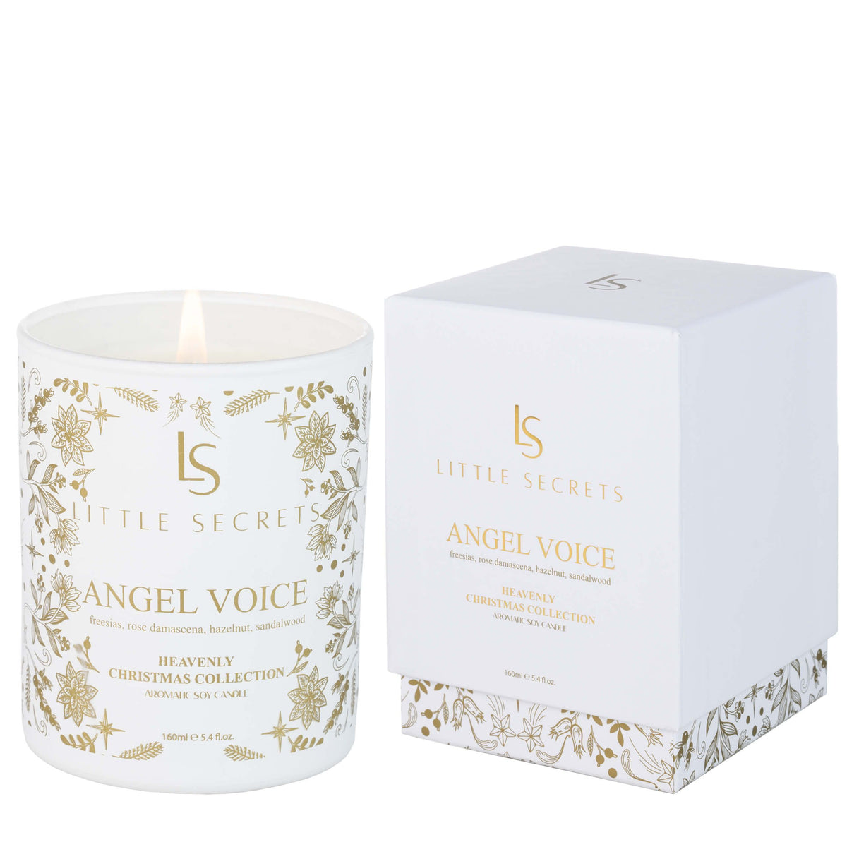 Angel Voice Heavenly Soy Candle 160ml | Little Secrets