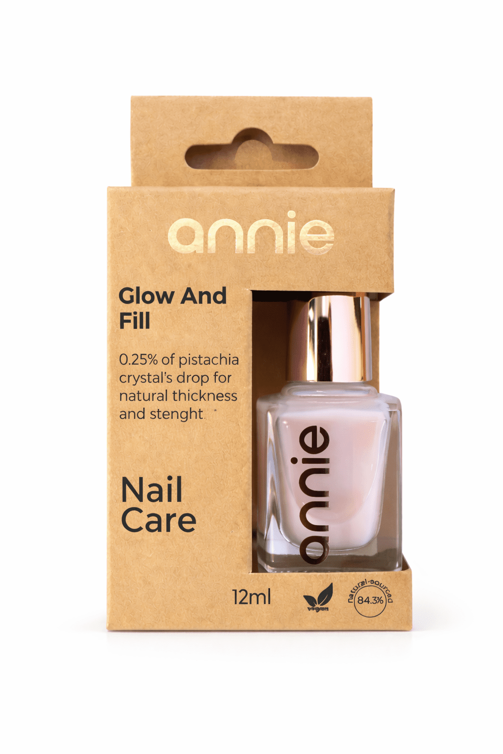 Annie Nail Care Treatment – Ολοκληρωμένη Περιποίηση Νυχιών 12ml Glow And Fill