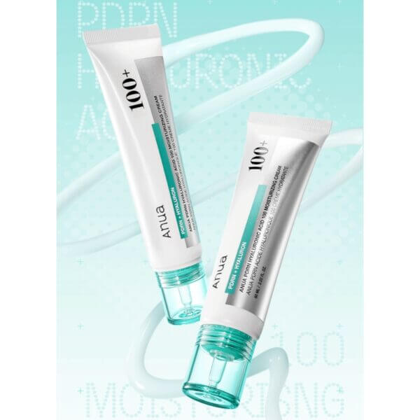 PDRN Hyaluronic Acid 100 Moisturizing Cream - Ενυδατική Κρέμα Για Λάμψη & Ελαστικότητα 30ml | ANUA