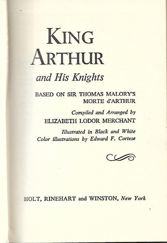King Arthur and his Knights