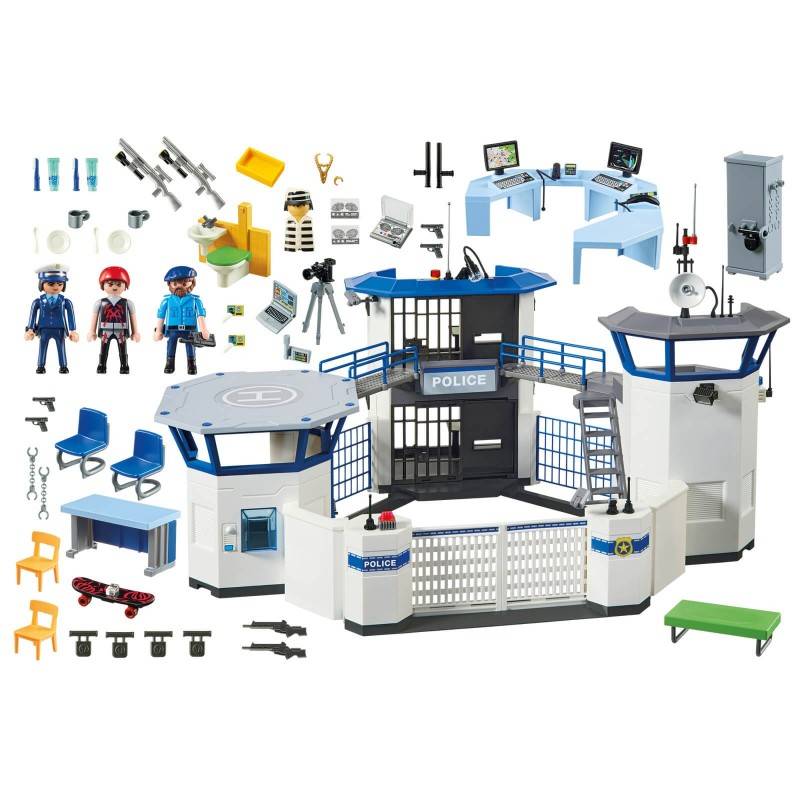 Playmobil Αρχηγείο Αστυνομίας και φυλακή ασφαλείας 6919
