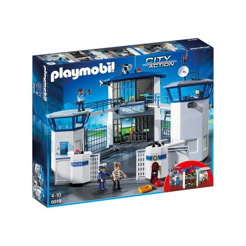 Playmobil Αρχηγείο Αστυνομίας και φυλακή ασφαλείας 6919
