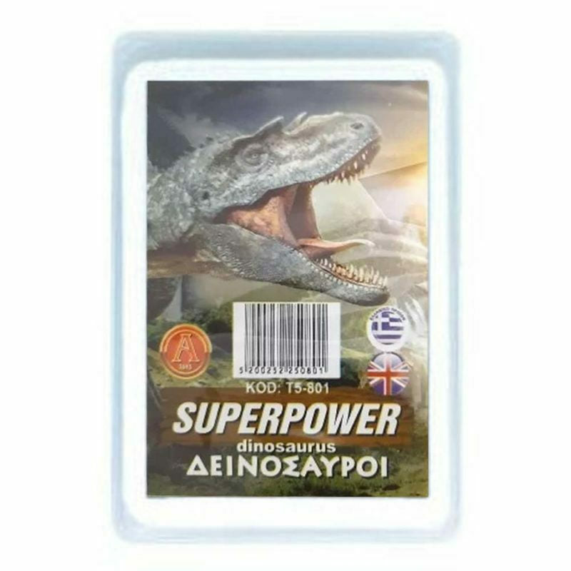Argy Toys Κάρτες Super Power Δεινόσαυροι