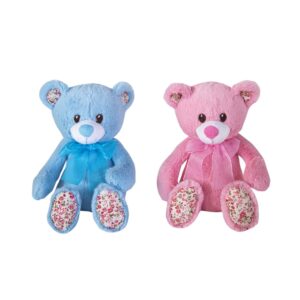 Αρκουδάκι Bebe Floral 16 εκ.