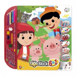 Επιτραπέζιο Σετ Ζωγραφικής Giga Block Παραμύθια (1023-62725)