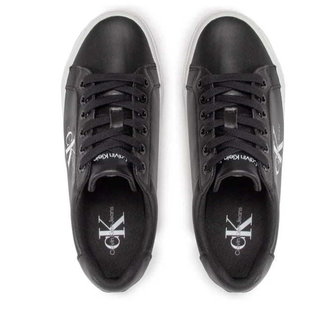 Calvin Klein Γυναικεία Flatforms Sneakers Μαύρα YW0YW00821-BDS