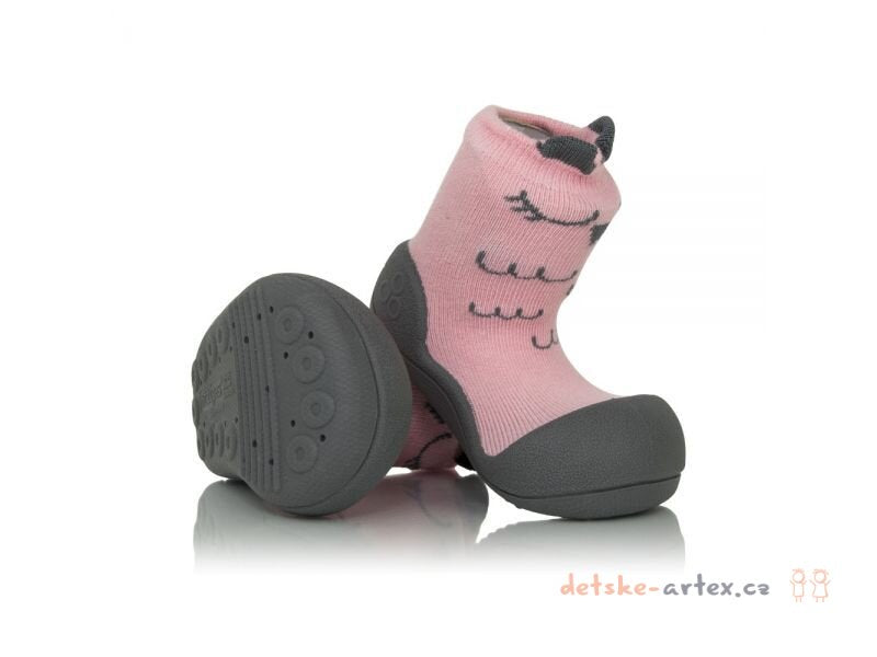 Attipas Καλτσοπαντόφλες Cutie Pink A17C PINK