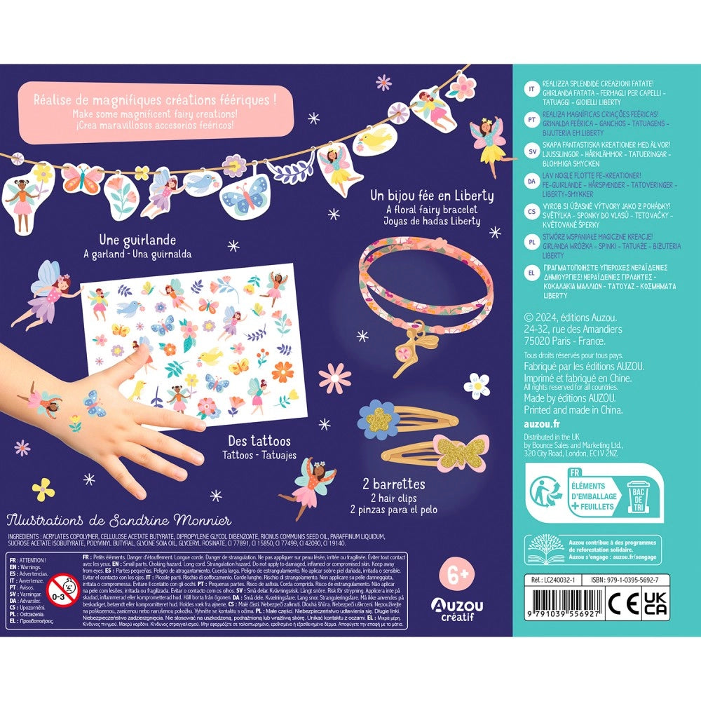 Auzou - Δημιουργικό κουτί: My Pretty Fairies Creative Box