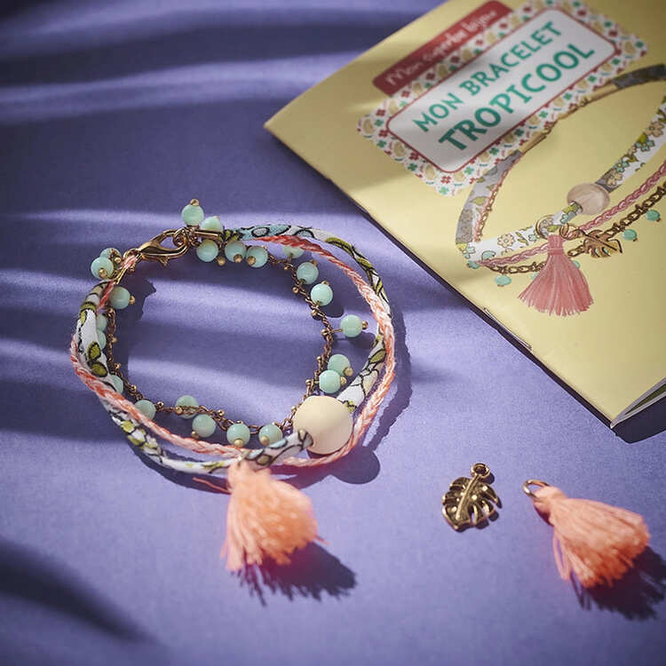 Auzou - Εργοστάσιο κοσμημάτων DIY mini: My Tropicool Bracelet