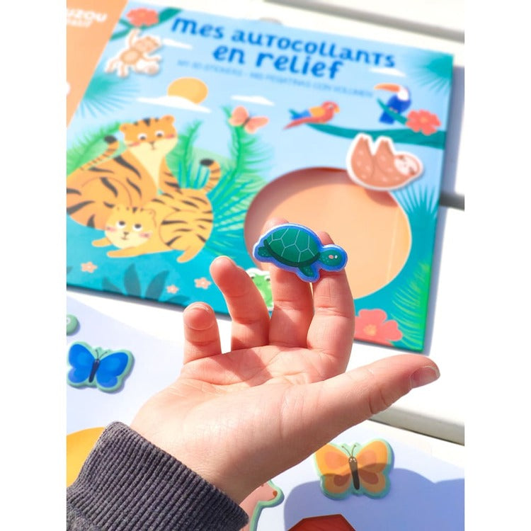 Auzou - 3D Αυτοκόλλητα: Ζωάκια