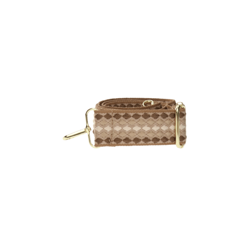 Τσάντα Μέσης &amp; Χιαστί Croco Μπεζ (Belt / Banana Bag) | Azade