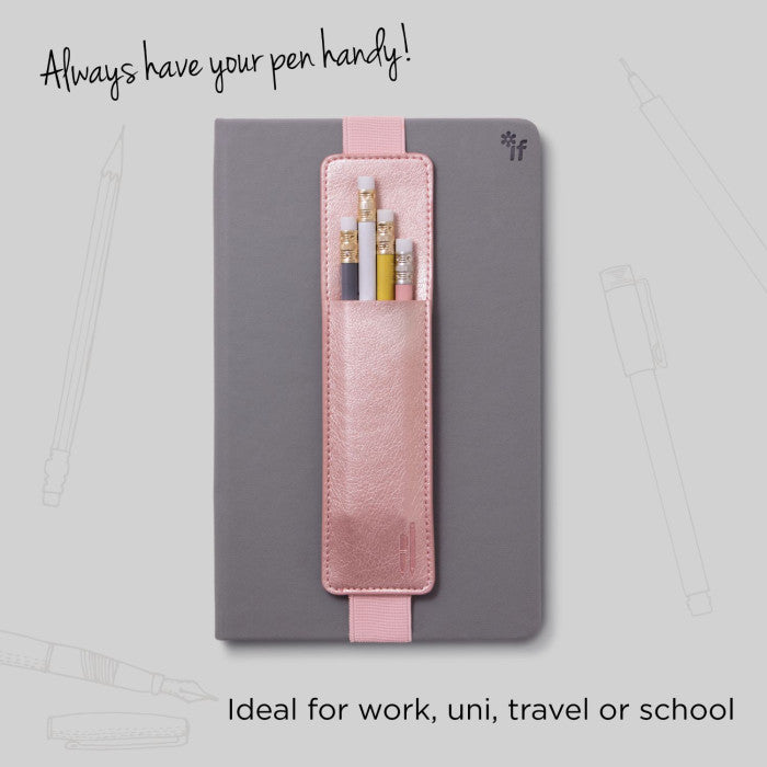 ΣΤΗΡΙΓΜΑ ΣΤΥΛΟ ΒΙΒΛΙΟΥ IF BOOKAROO POUCH - Καφέ