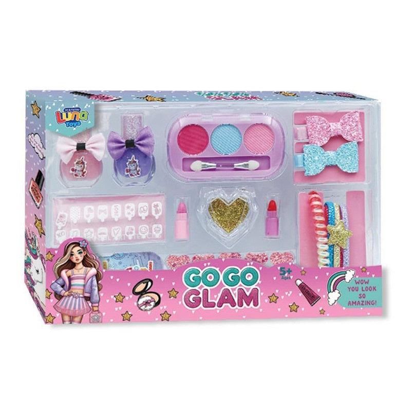 Luna Σετ Μακιγιάζ 19 τμχ. Go go Glam