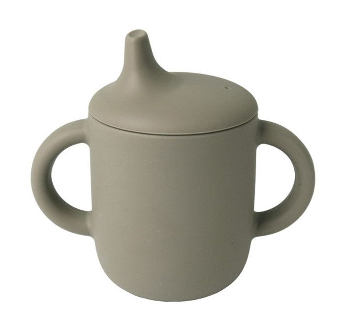Baby Donkey Παιδικό Ποτήρι με στόμιο (150ml)  6+ μηνών πράσινο  SICUPNEW-1-1