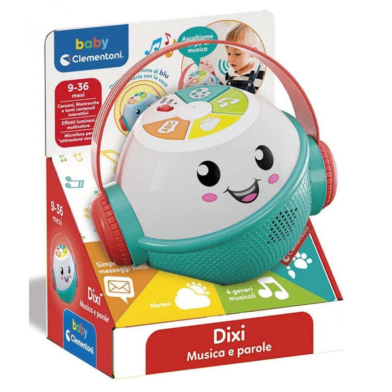 Baby Clementoni Dixi Η Έξυπνη Βοηθός με Μουσική και Ήχους για 9+ Μηνών