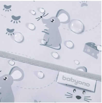BabyOno: Αδιάβροχη σαλιάρα με θήκη 2-4years -FOREST BN1642/02