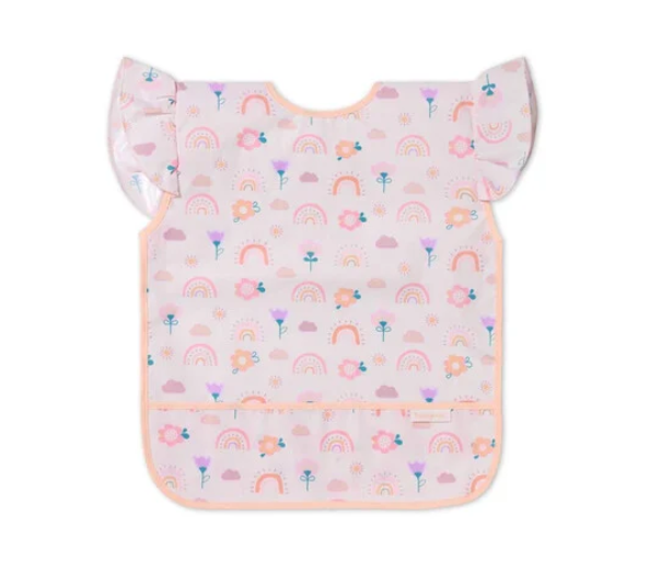 BabyOno: Αδιάβροχη σαλιάρα με θήκη 2-4years -RAINBOW BN1642/03
