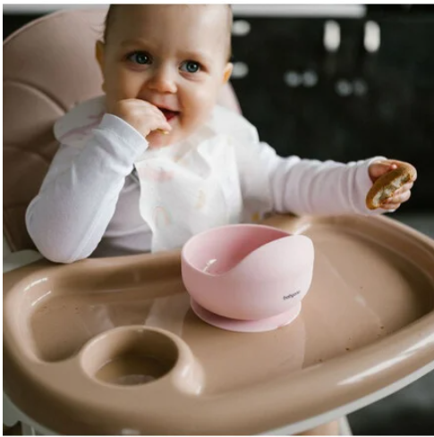 BabyOno: Μπολ σιλικόνης με βεντούζα-Ροζ BN1481/02