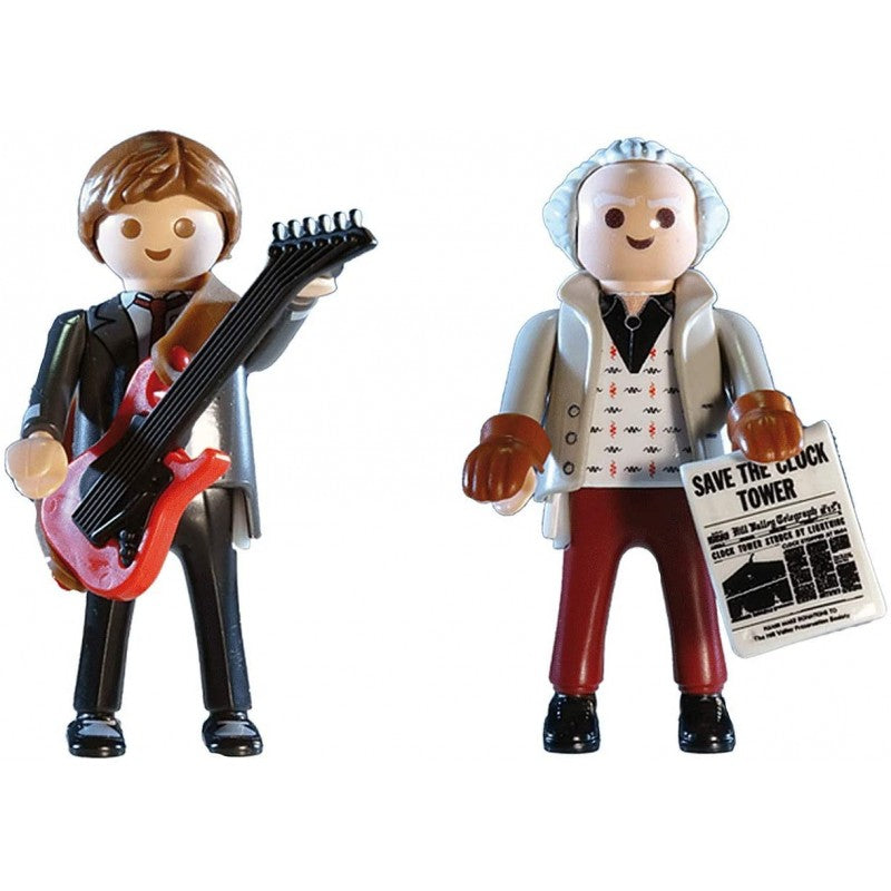 Playmobil Back To The Future Μάρτι Μακ Φλάι Και Καθηγητής Έμετ Μπράουν 70459