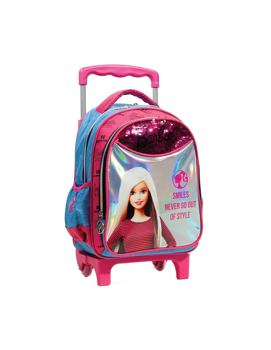 Gim Trolley Νηπιαγωγείου Barbie Denim Fashion (349-66072)