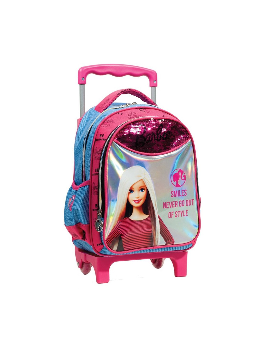 Gim Trolley Νηπιαγωγείου Barbie Denim Fashion (349-66072)